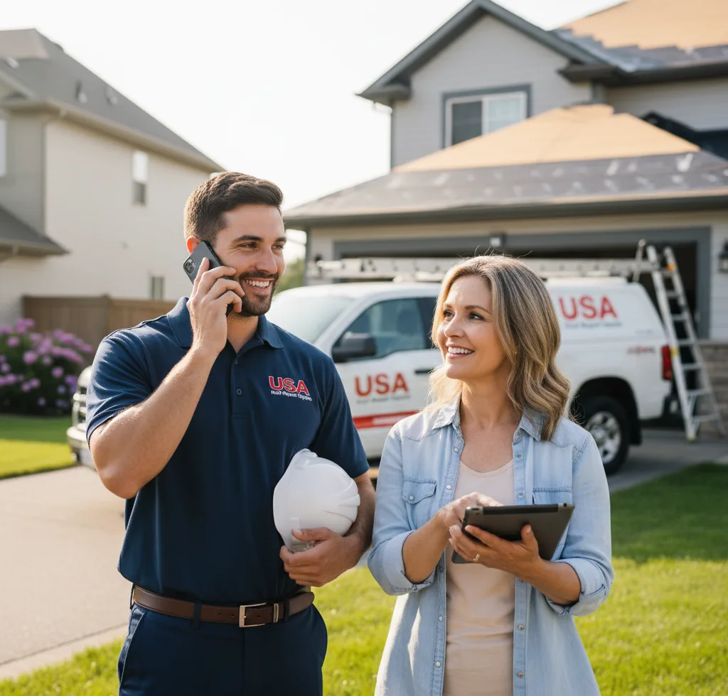 USA Roof Repair Experts customer support in Litchfield